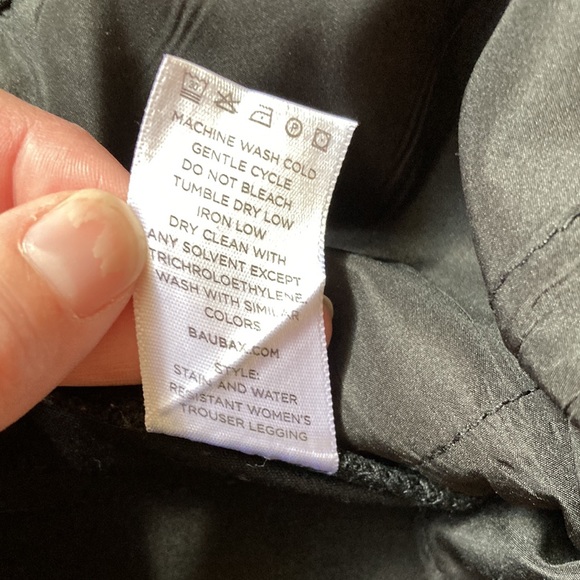 BAUBAX black trousers leggings - Picture 9 of 9